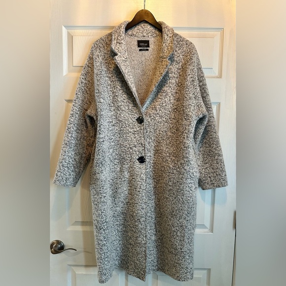 Zara Knit Lightweight Sweater Jacket - Picture 1 of 8